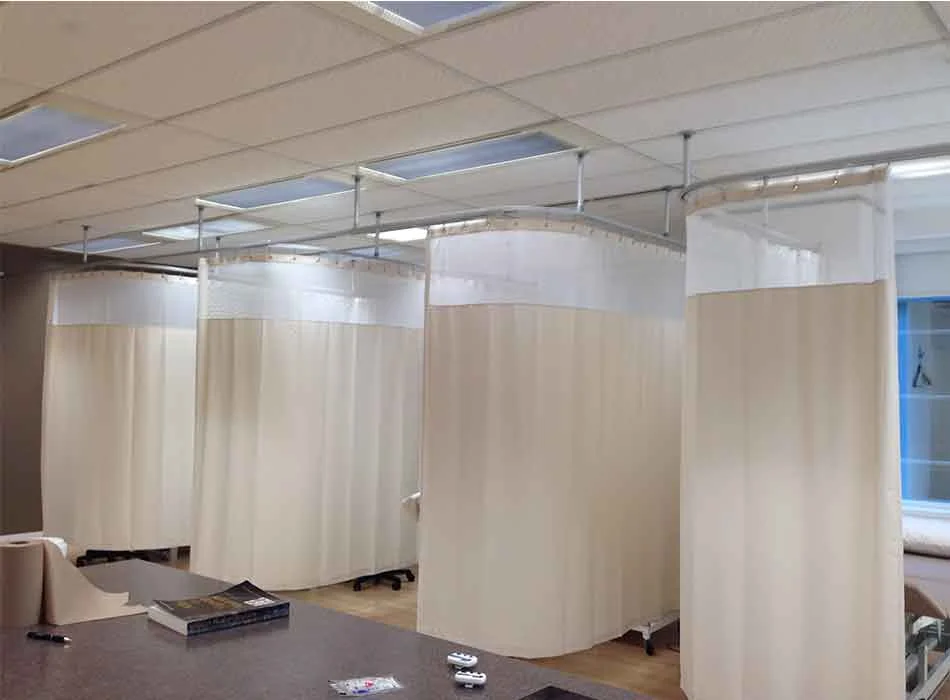 Hospital privacy curtains